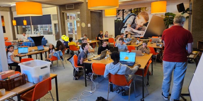 Coderdojo 5 april 2025 overzicht 2