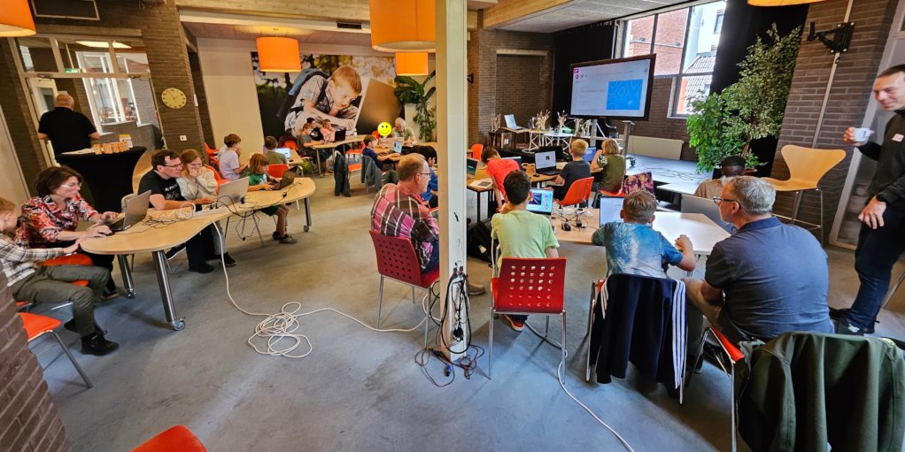 Coderdojo 7 juni 2025 overzicht 1